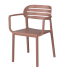 Chaise SLAT Terracotta