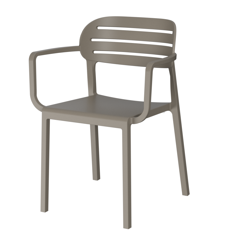 Chaise SLAT Taupe Chaise SLAT Taupe